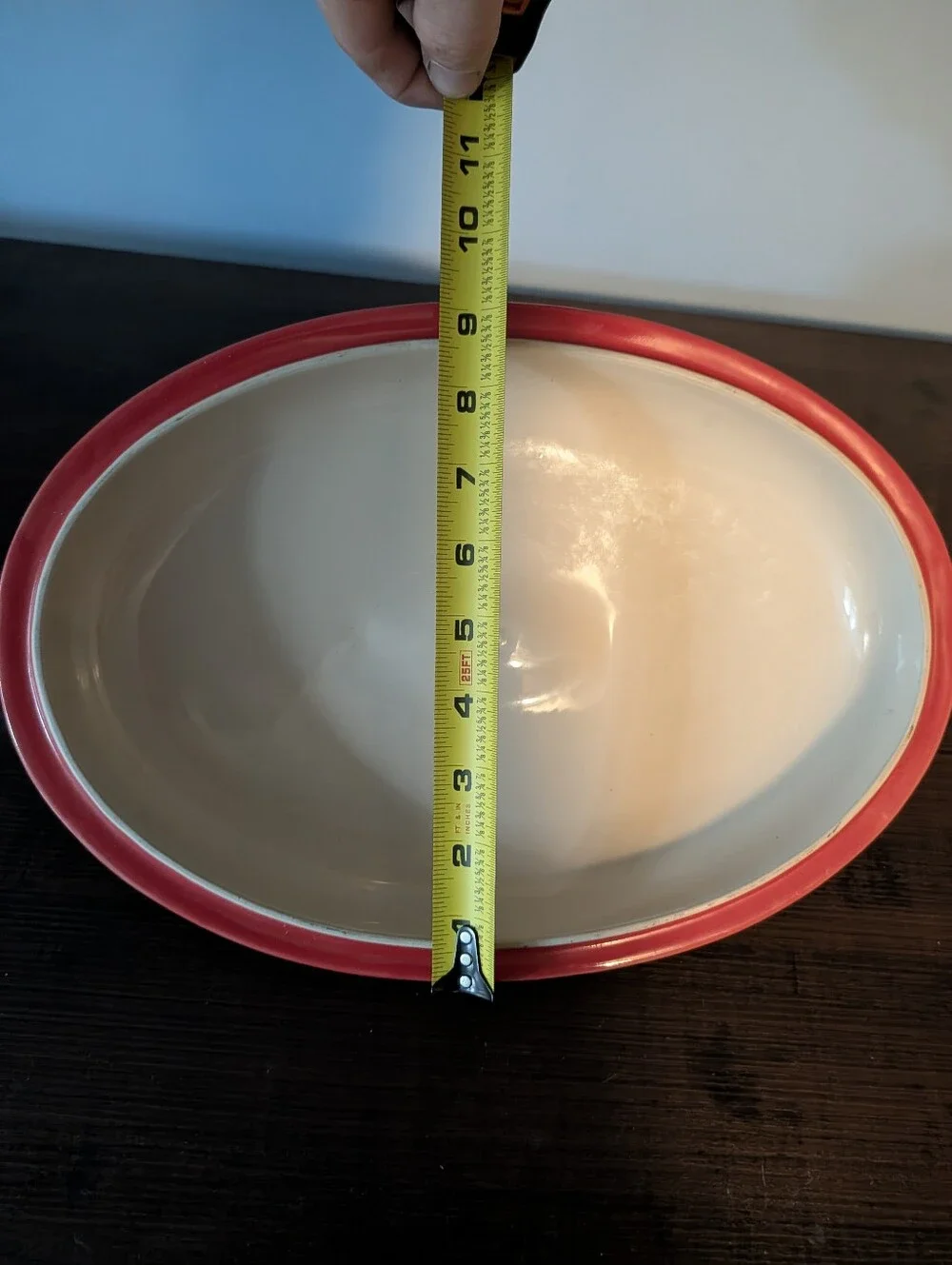 Le Creuset Red Lid for Casserole dish